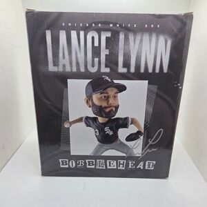 Chicago White Sox Lance Lynn Bobblehead MLB Pitcher Number 33 Original Box Merch